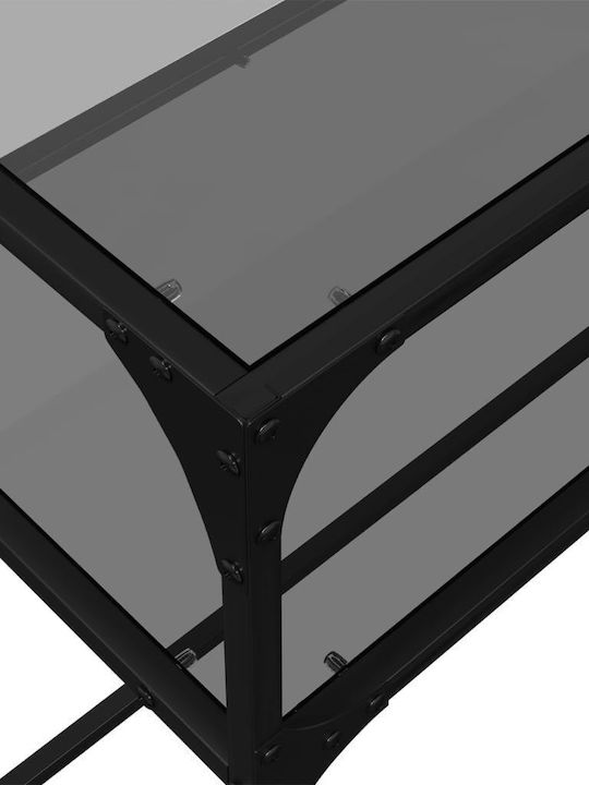 Konsole Black L98xB35xH81cm