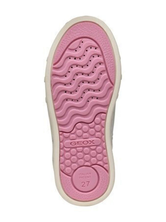 Skylin Kids Sneakers High Anatomic with Scratch & Lights White