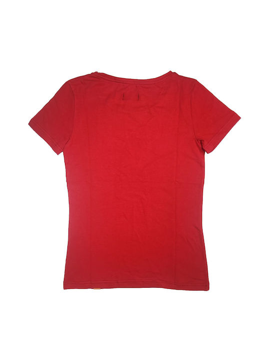 Paco & Co Γυναικείο T-shirt Κόκκινο