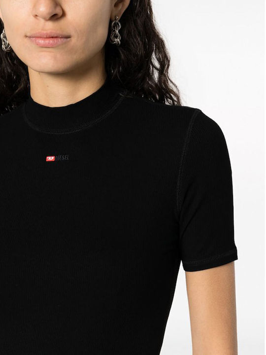 Women's Blouse Short Sleeve Black