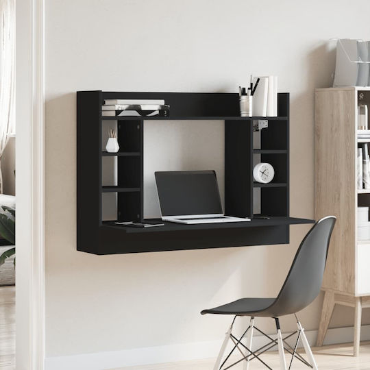 Schreibtisch Holz Black 105x48x75cm