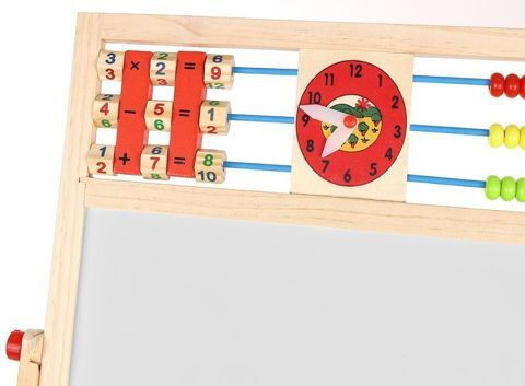 Kruzzel Double Wooden Kids Markerboard