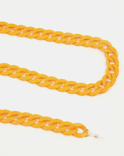 Rock Club Yellow Glasses Chain