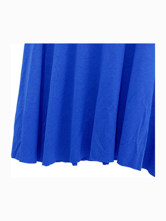 Women's Blouse with Straps Blue
