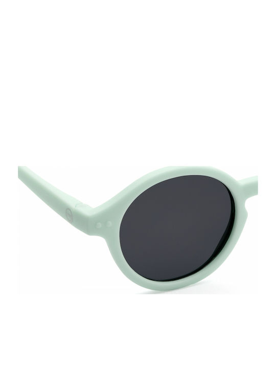 Izipizi D Round Kids Sunglasses with Polarized Lens Aqua Green for 3-5 Years