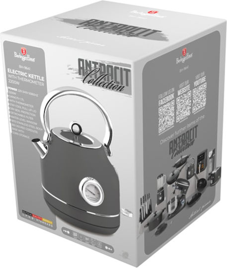 Berlinger Haus Βραστήρας 1.7lt 2200W Γκρι