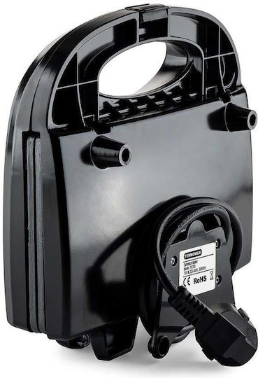 Termomax Τοστιέρα για 2 Τοστ 750W Μαύρη
