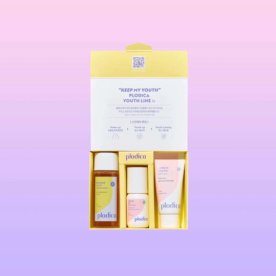 Plodica Hautpflegeset für Anti-Aging & Aufhellung 3Stück