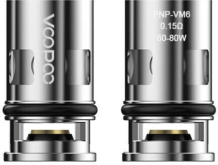 Voopoo PnP VM6 Rezistență pentru Țigări Electronice 0.15ohm (DL) 5buc