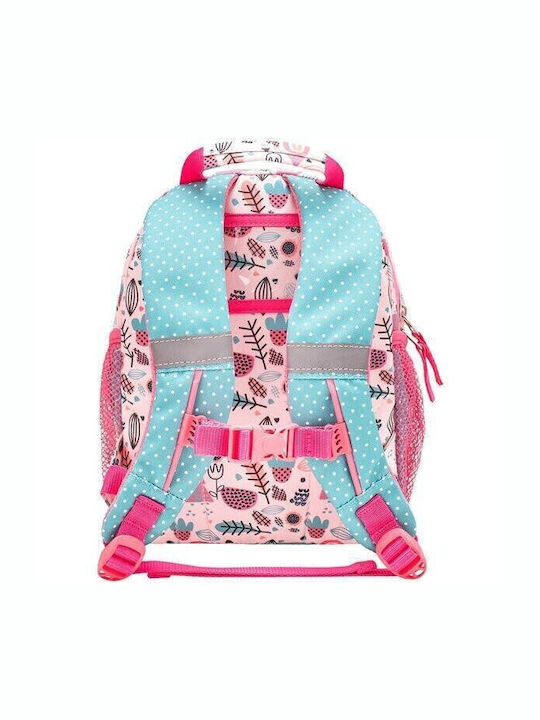 Belmil Butterfly Schulranzen Rucksack Kindergarten Mehrfarbig mit Flaschenhalter 6.5Liter