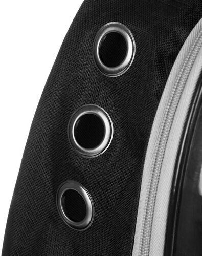 Purlov Backpack for Carrying Dog / Cat up to 10kg Black L41xW35xH24cm