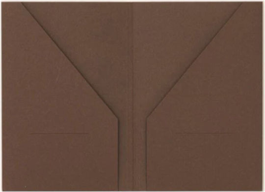 Paper Republic Notizbuch mit Gummiband Braun