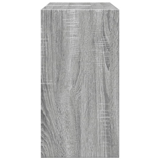 vidaXL Waschtisch ohne Waschbecken L63xB29xH55cm Grey