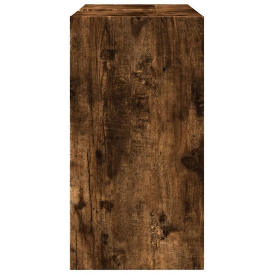 vidaXL Countertop without Sink L63xW29xH55cm Smoky Oak