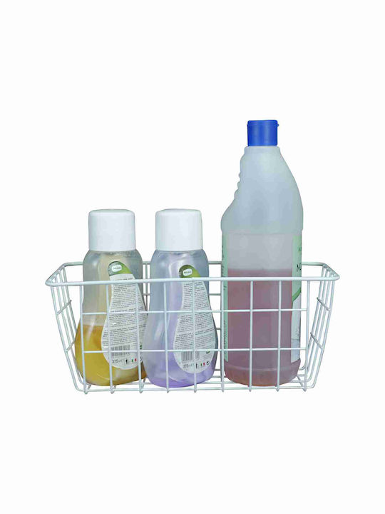Uncle George Storage Basket White 29x12x13cm 1pcs