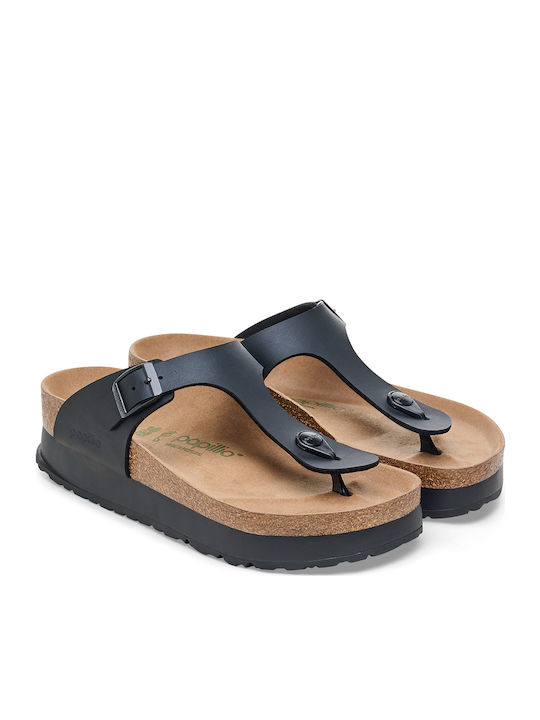 Gizeh' Women's Flat Sandals in Black Color Regular Fit