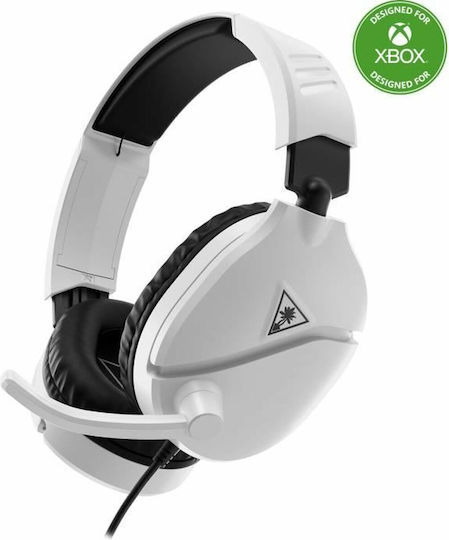 Turtle Beach Recon 70 Over Ear Căști Gaming cu Conectivitate 3,5 mm Alb pentru Nintendo Switch PC PS4 PS5 XBOX