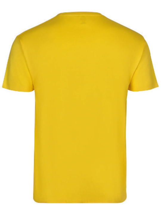 Mukua Men's Short Sleeve T-shirt YELLOW MK023CV-300