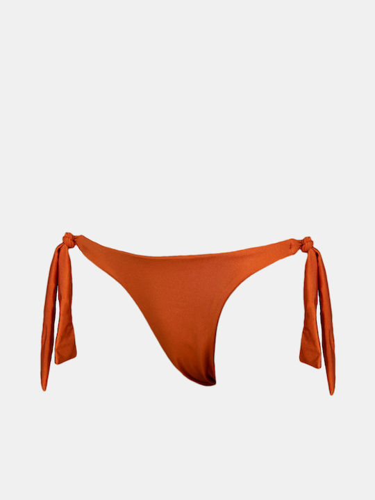 Bikini Bottoms Brazil Tie Terracotta