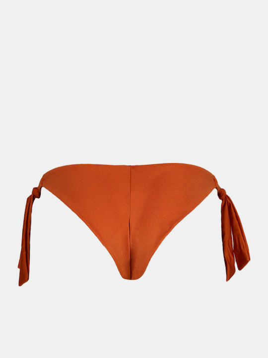 Bikini Bottoms Brazil Tie Terracotta
