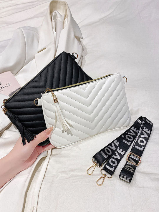 White Quilted Bag