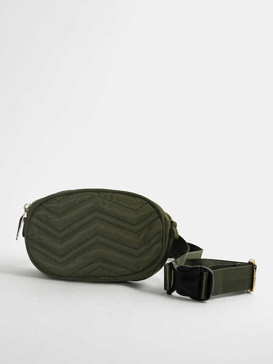 Quilted Khaki Bum Bag