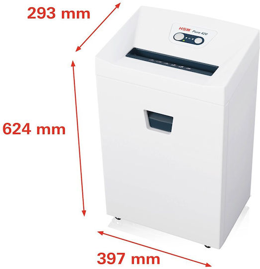 HSM Pure 420 11-Sheet Paper Shredder