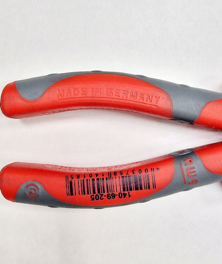 NWS Μυτοτσίμπιδο Ίσιο Cutting Plier Straight Electrician Length 205mm