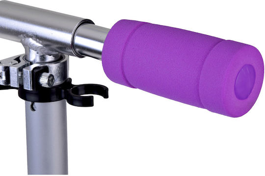 Jokomisiada Kinderroller Klappbar City Scooter 2-Rad Lila