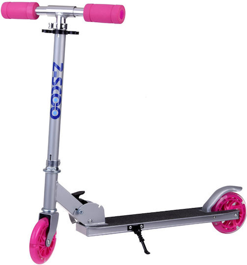 Jokomisiada Kinderroller Klappbar City Scooter 2-Rad Rosa