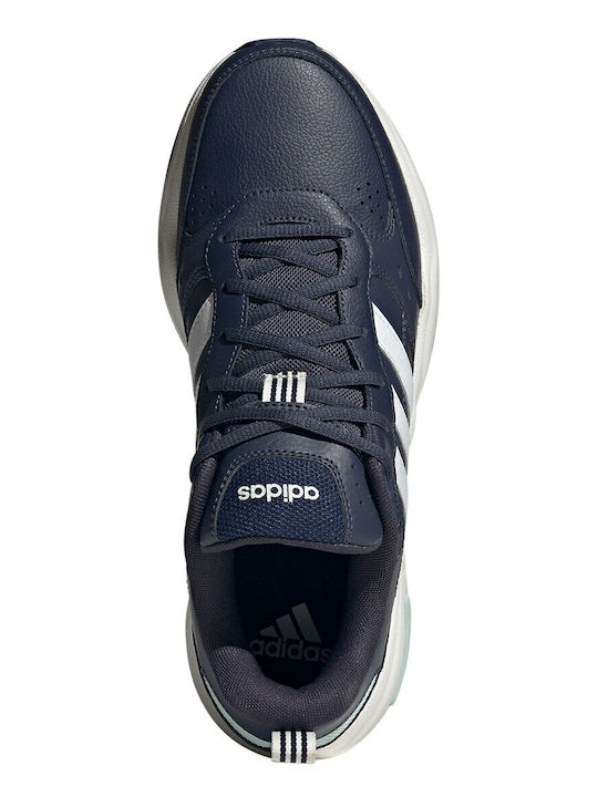 Running Мъжки Чънки Маратонки Navy Blue-white