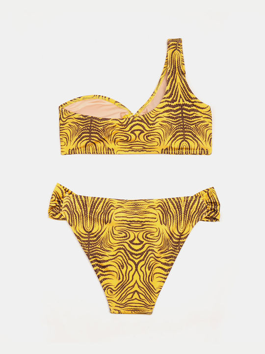 Ein-Schulter-Ring-Bikini-Set Siba Siba