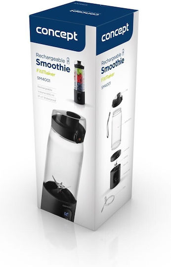Concept Blender with Plastic Jug 580 ml 315W Black SM4001