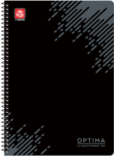 Typotrust Σπιράλ Τετράδιο Ριγέ Α5 2 Θεμάτων