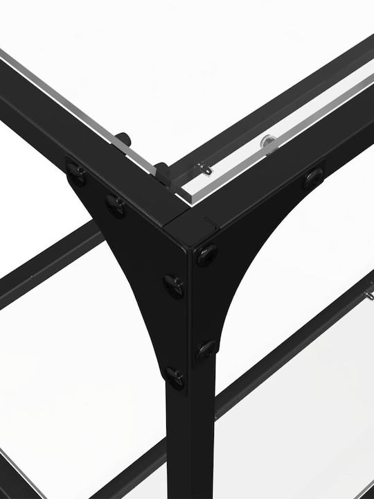 Konsole Transparent L118.5xB30xH81cm
