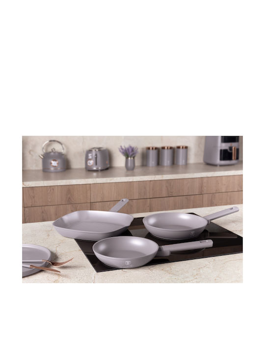 Berlinger Haus Aluminum Pans Set Taupe Collection with Non-stick Interior Coating 3 Pieces