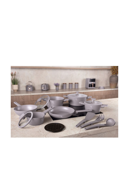 Berlinger Haus Комплект съдове за готвене от Алуминий Taupe Collection 3бр