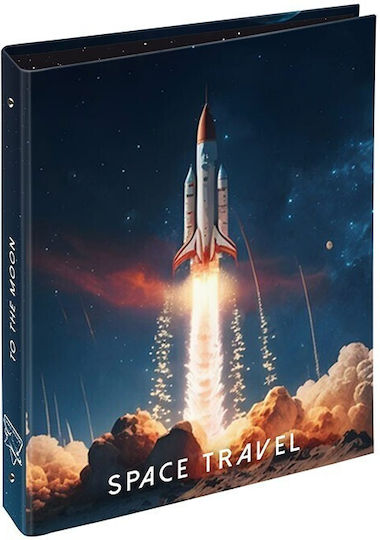 Folder 4 Rings A4 Space Conquest Pp 200399 Viquel 3135252003992 Blue