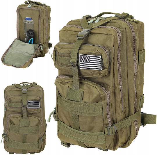 Militärischer Rucksack Rucksack Khaki 38Es