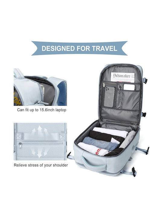 Playbags Backpack Waterproof 32lt Light Blue