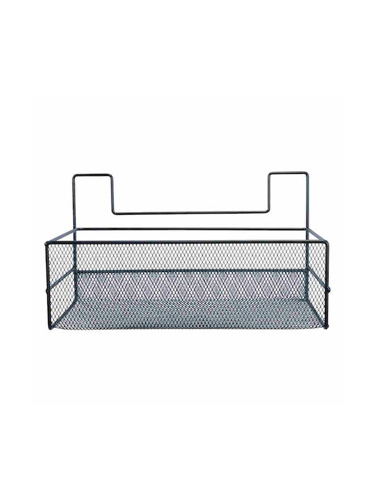 Uncle George Pendant Metal Shelf 26x14x14cm Black