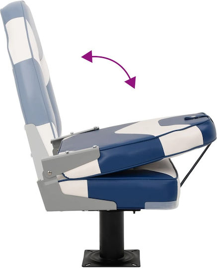 Boat Seat Set of 2 Pieces High Back Folding 3284326