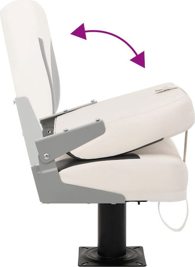 Folding Boat Seat Set of 4 Pieces Low Back 3284296