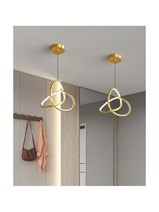 Powertech Pendant Light Gold LED with Natural White Light 40x100cm