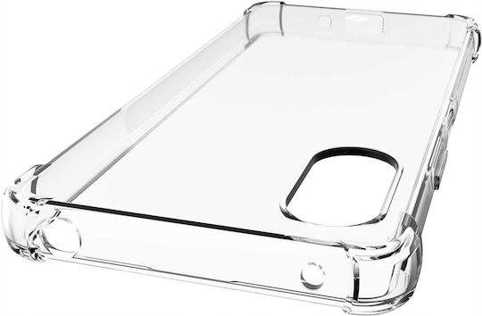 Spacecase Anti-shock Back Cover Σιλικόνης 1mm με Λουράκι Διάφανο (Xperia 10 VI)
