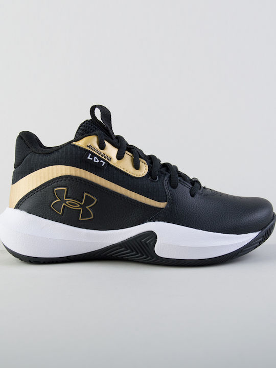 Under Armour Pantofi Sport pentru Copii Baschet Grade School Lockdawn 7 Negre