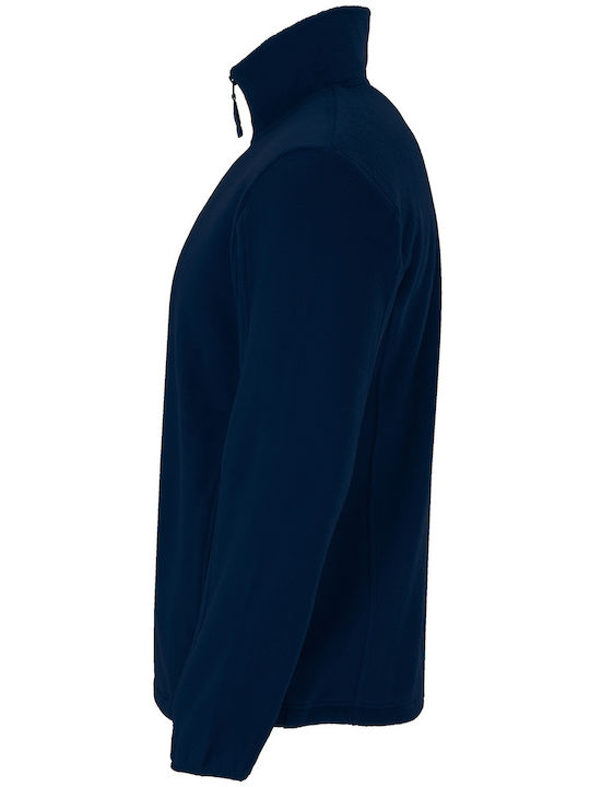 Artic Men's Fleece Cardigan Navy Blue