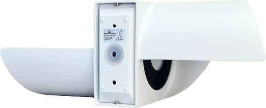 Powertech Стенно Външно Спот Осветление LED IP65 10W с Студено бяло Светлина 10x10x28εκ.