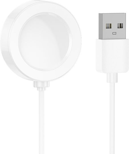 Hoco Φορτιστής για Y16 Smart Sports Watch Λευκός