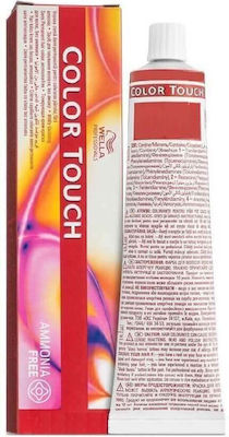 Wella Color Touch Vibrant Reds Βαφή Μαλλιών Χωρίς Αμμωνία 6/4 Ξανθό Σκούρο Κόκκινο 60ml